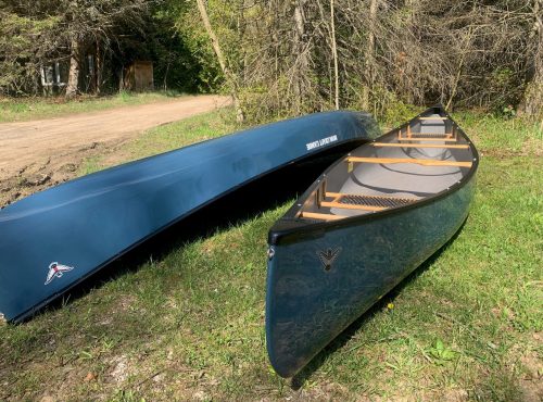 Brand new lightweight canoes ready for summer