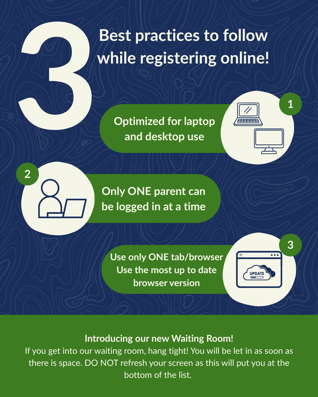 Registration Tips
