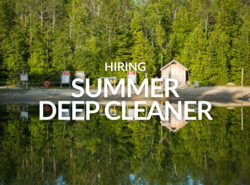 Hiring: Summer Deep Cleaner